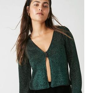 Free People Emmaline Cardi Alpine Combo